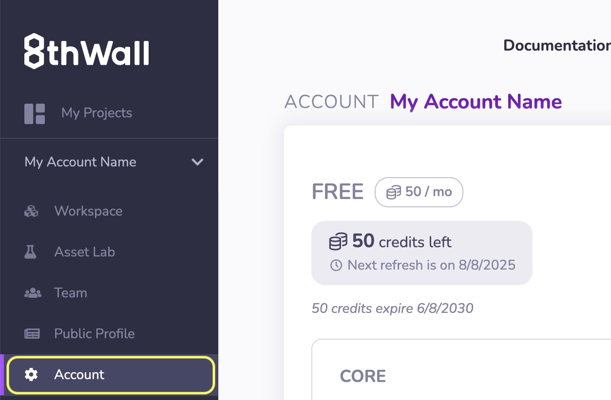 SelectAccount
