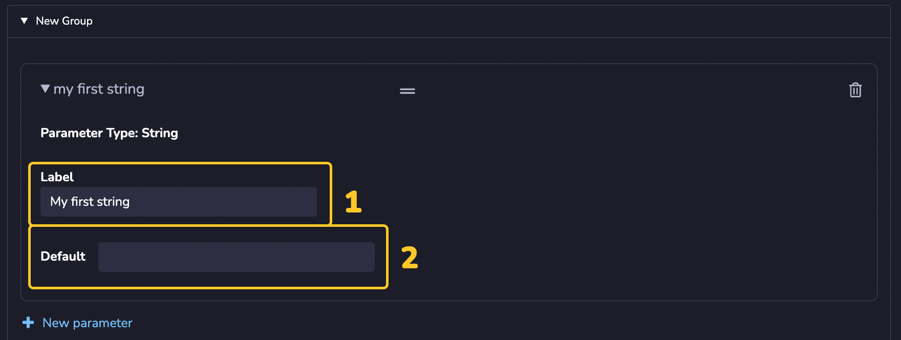 ModulesParameterString