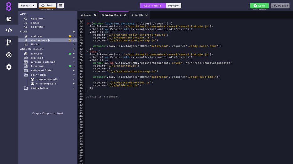 editor showcase
