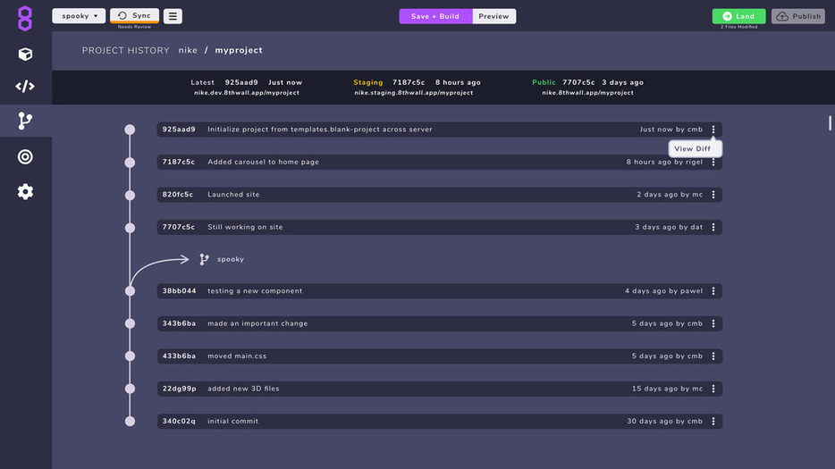 editor showcase